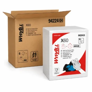 WYPALL X60 94224 Wipes White