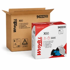 WYPALL X60 94222 Pop-Up Wipes White