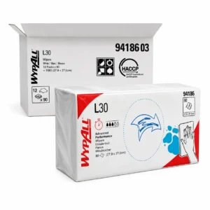 WYPALL L30 94186 Wipes Blue Hero image