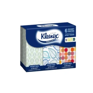 KLEENEX 0201 Pocket Pack Facial Tissue