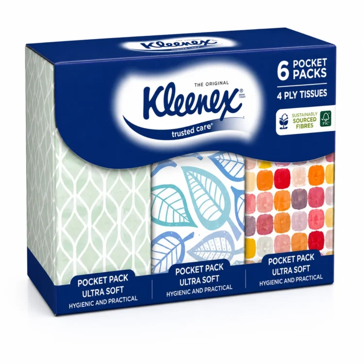 KLEENEX 0201 Pocket Pack Facial Tissue