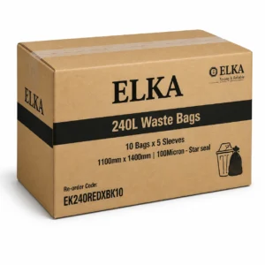 ELKA 240L Heavy Duty Garbage Bags